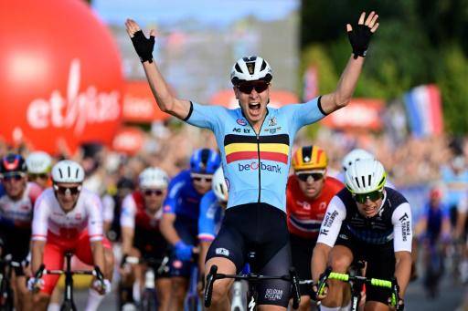 El belga Tim Merlier, campeón de Europa de ciclismo en ruta