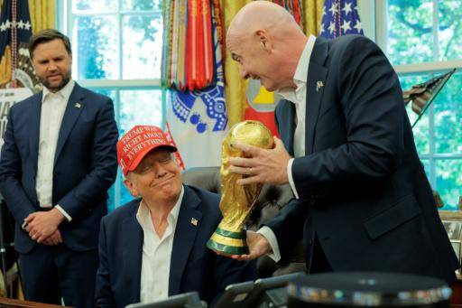 El idilio de Trump e Infantino a escena en el sorteo del Mundial