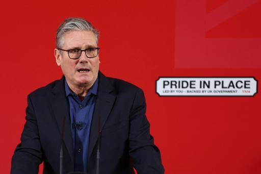 El primer ministro británico, Keir Starmer, el 5 de febrero de 2026 en St Leonards-on-Sea