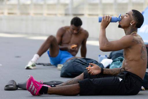 La reunión de atletismo de París, con muchas estrellas y mucho calor