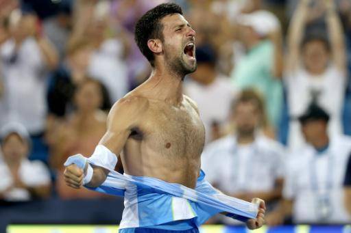 Sin Sinner y Alcaraz, Djokovic acapara los focos en el Masters de Cincinnati
