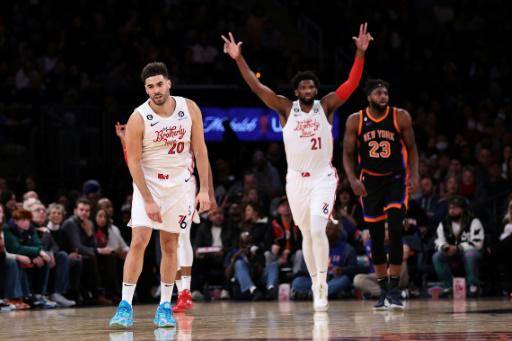 Embiid y Harden le arruinan la Navidad a los Knicks