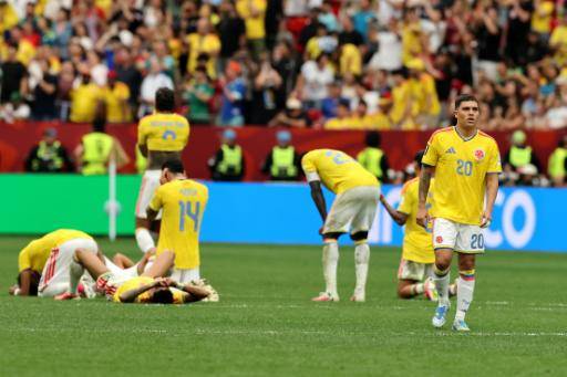 A Colombia se le fue la hora ante los suizos, que se medirán con Argentina en cuartos