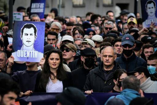 Homenaje en Francia al militante de extrema derecha golpeado hasta la muerte