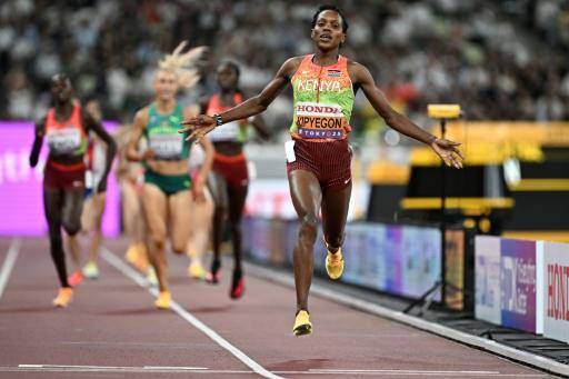 Fin de temporada por lesión para mediofondista keniana Faith Kipyegon