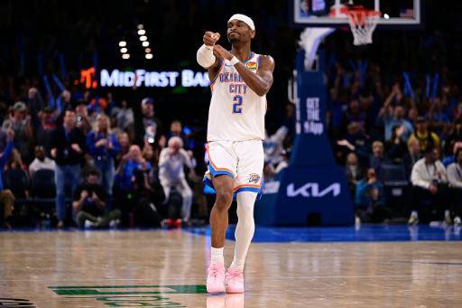 SGA iguala récord de puntos y Thunder gana con un triple suyo a los Nuggets