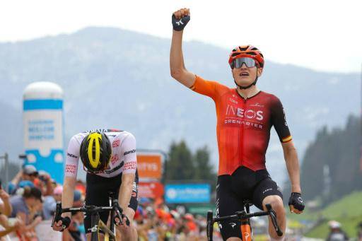 El ciclista esloveno Primoz Roglic gana su segundo Critérium del Dauphiné
