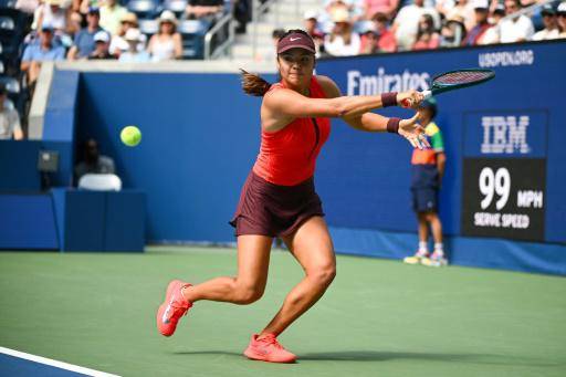 Raducanu descarrila en el US Open ante el cañón de Rybakina