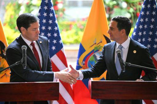 Marco Rubio culmina en Perú una gira centrada en la lucha contra el narco