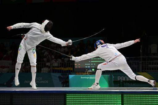 Chileno Núñez gana plata en duro día del campeón olímpico venezolano Rubén Limardo