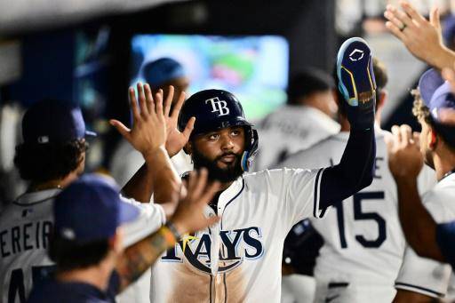 El dominicano Caminero sigue encendiendo a los enrachados Rays