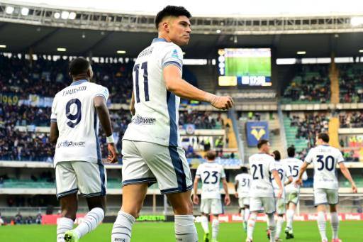 Inter de Milán golea 5-0 en Verona y se coloca líder provisional