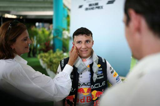 El francés Hadjar (Red Bull), penalizado en la qualy en el GP de Miami de F1