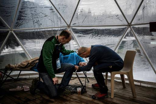 Un deporte para locos, Los Alpes acogen el Mundial de natación en agua helada