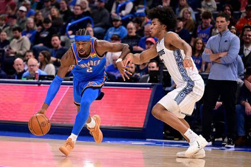 Los Thunder se levantan a expensas de los Grizzlies, Nuggets hunden a los Jazz