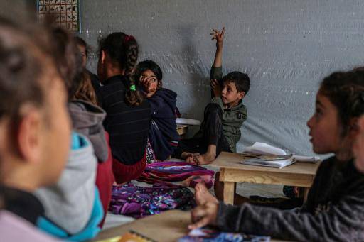 El desafío de educar a los niños entre los escombros de Gaza