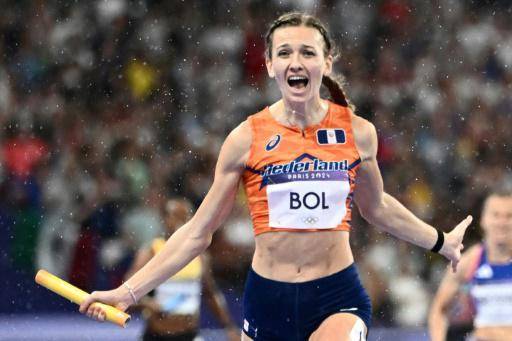 Femke Bol vuela y le da el oro a Países Bajos en relevo 4x400 metros mixto