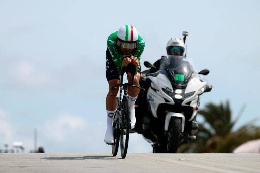Ganna se impone en la crono de la 10ª etapa del Giro, Vingegaard 13º