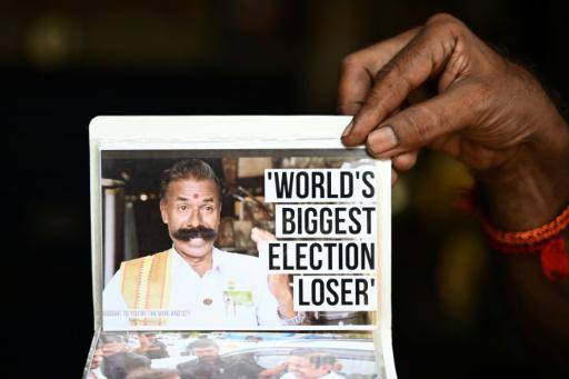 El rey de las elecciones perdidas en India: 238 comicios y ni una victoria
