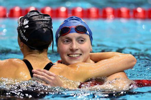 Ledecky establece un récord mundial en 800m libres en piscina corta