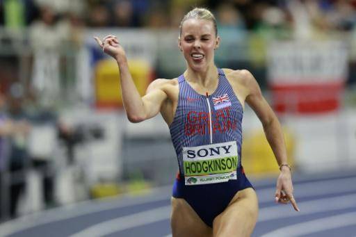 La británica Hodgkinson logra su primer oro mundial al ganar en 800 m indoor