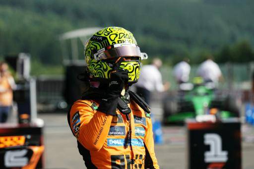 Norris logra la pole del GP de Bélgica por delante de Piastri