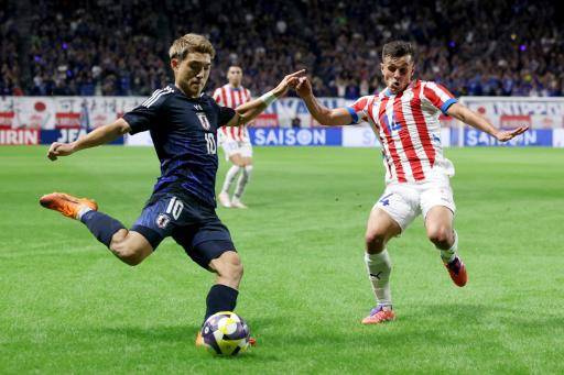 Japón y Paraguay empatan 2 a 2 en amistoso preparatorio para el Mundial 2026