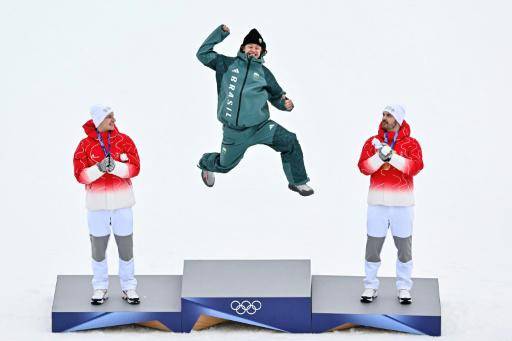 ¡Soy campeón olímpico!, clama un emocionado Lucas Pinheiro Braathen