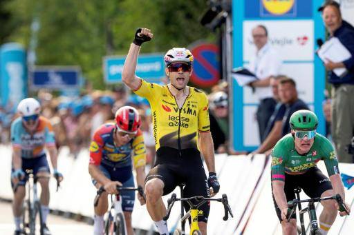 Van Aert vuelve con triunfo en la primera etapa de la Vuelta a Dinamarca