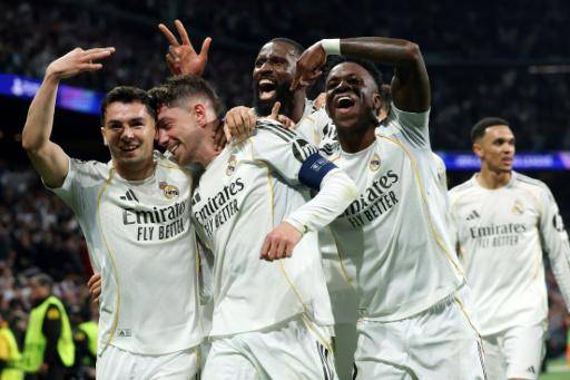 Con triplete de Valverde, Real Madrid vence 3-0 a Manchester City octavos de Champions