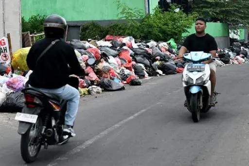 La paradisíaca isla indonesia de Bali se ahoga en basura