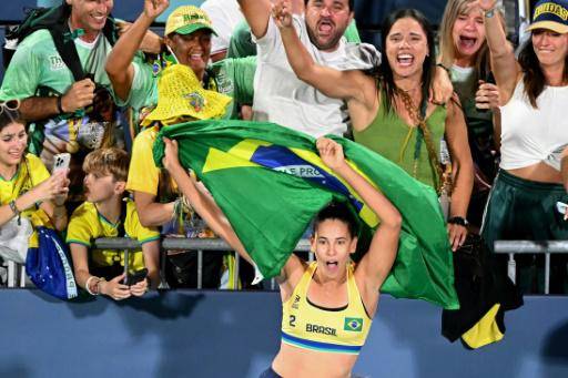 Ana Patricia y Duda dejan a Brasil a las puertas del oro en el voley playa de París