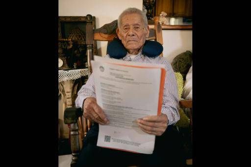 Un campesino panameño esperó 60 años el título de propiedad de su tierra