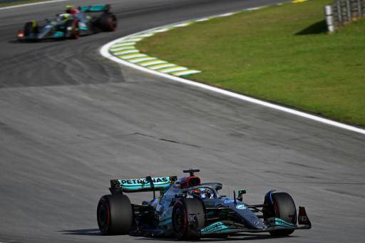 Russell (Mercedes) saldrá en la 'pole' del GP de Brasil de F1