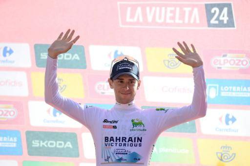 El italiano Tiberi abandona la Vuelta a España por un golpe de calor