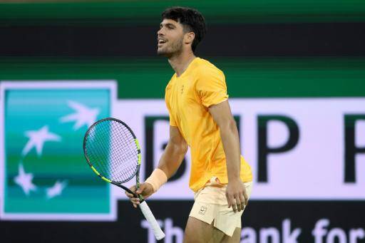 Alcaraz llega disparado a las semis de Indian Wells ante Medvedev