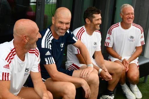 Zidane reúne a los 'Bleus' de 1998 veinticinco años después