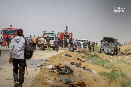 Al menos 35 muertos al chocar dos autobuses en Siria