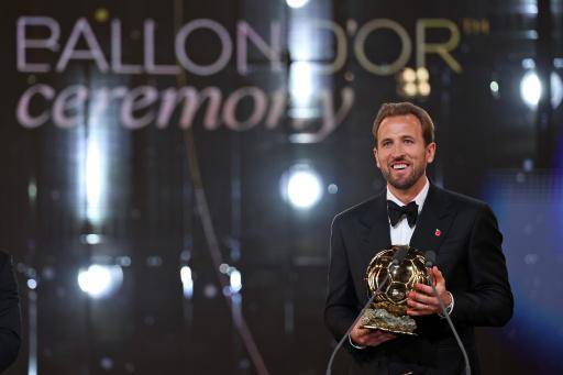 El delantero inglés Harry Kane gana el Balón de Oro 2026
