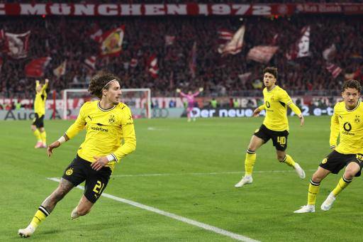 Dortmund frustra al Bayern con empate in extremis en el Klassiker