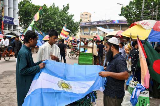 De Maradona a Messi, Bangladés sigue enamorado de la selección argentina