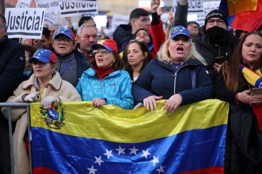 Manifestaciones en toda España en solidaridad con la oposición venezolana