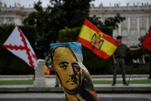 España recuerda, dividida, los 50 años de la muerte del dictador Franco