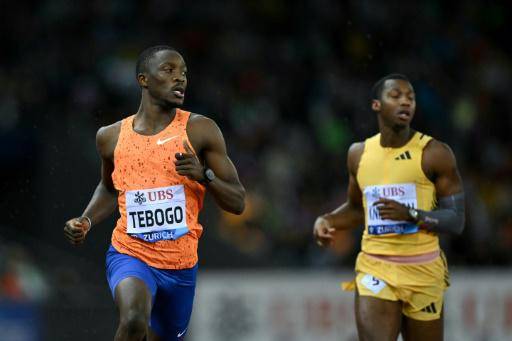 Tebogo domina a los estadounidenses en los 200 metros en Zúrich
