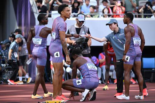 EEUU pasa a la final mundial masculina de 4x400 m tras una repesca