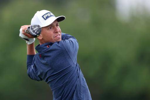 Stevens al frente del Abierto de golf de EEUU con McIlroy y Aberg a un golpe