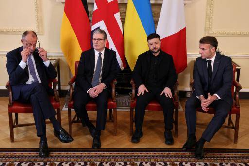 Los aliados europeos se reúnen con Zelenski en Londres ante la presión de Trump