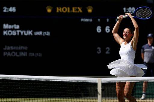 Kostyuk y Noskova vencen en cuartos de Wimbledon y se medirán en semifinales