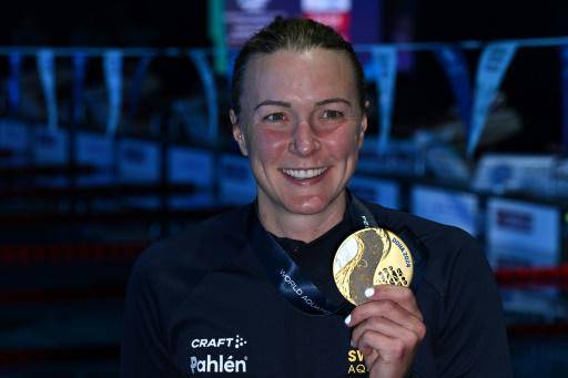 Sjöström cierra el Mundial de natación con otro oro para su colección