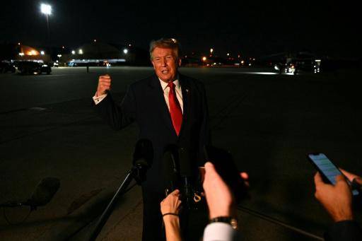 Trump confirma su misterioso cambio de avión que desató preguntas y confusión